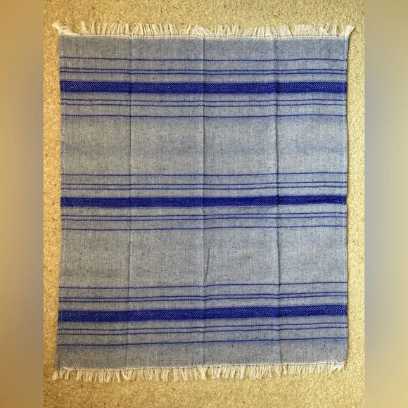 Artisan Woven Mexican Tea Towel, Hand Towel, Boho Chic, Kitchen, Serape - Picture 4 of 6